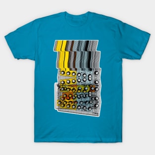 Sirin Synthesizer GlitchTribute Pop Art T-Shirt